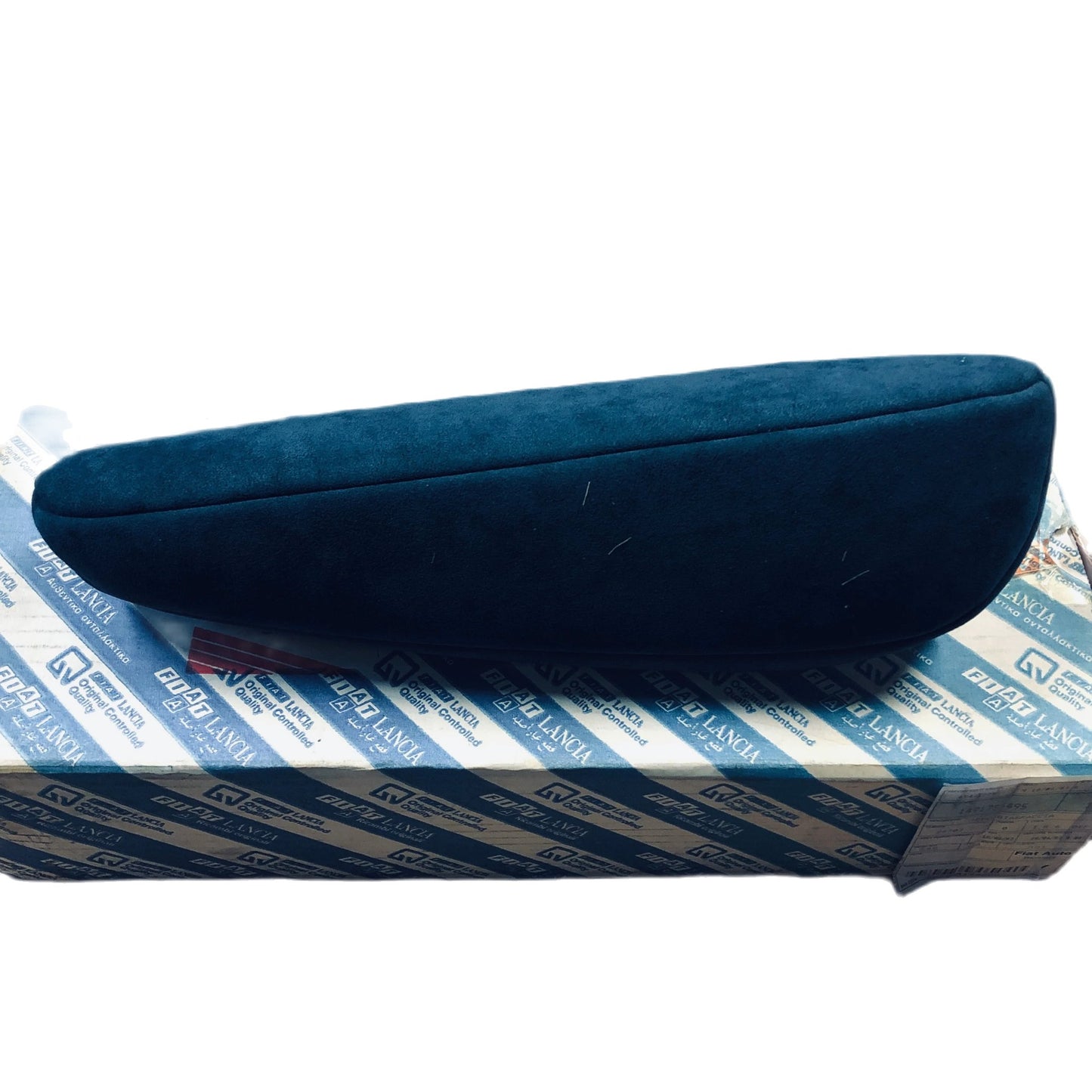 Lancia Phedra Bracciolo Appoggiabraccia Sinistro in Alcantara Blu Nuovo Originale 1491755495