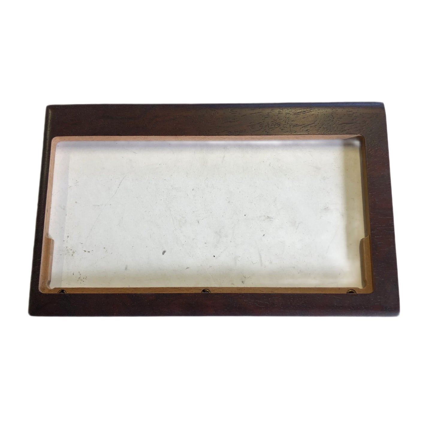 Lancia Dedra Integrale Mostrina Cornice in Radica per Portaoggetti Nuova Originale 82453862