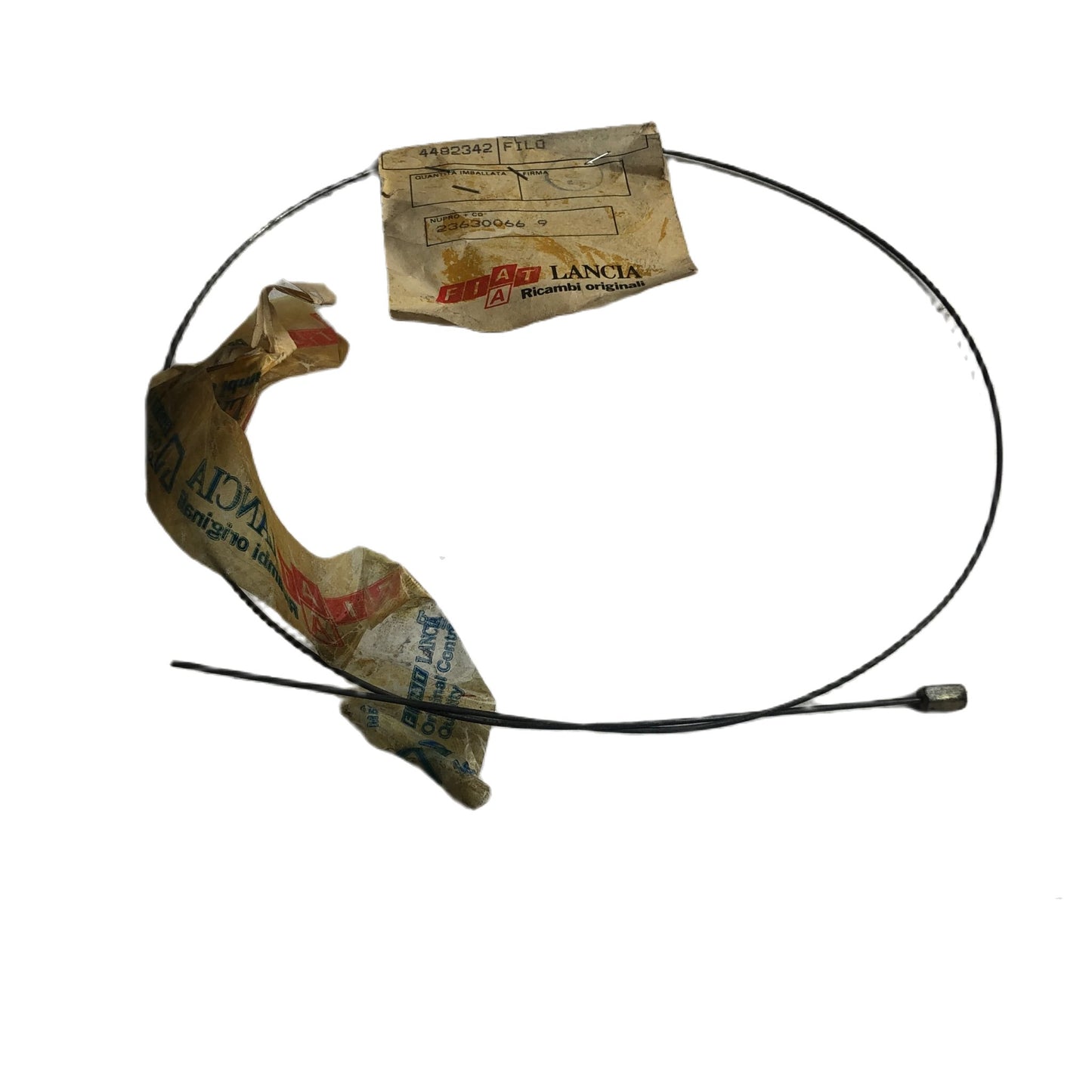 Autobianchi A112 Cavo Apertura Cofano Motore Nuovo Originale 4482342 - Raggi's Collectibles' Automotive Art