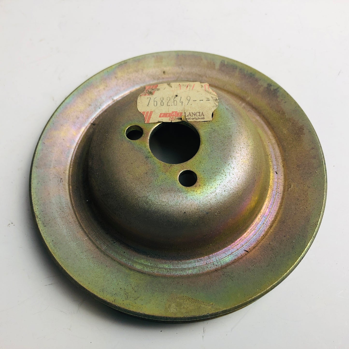 Lancia Delta 1600 R86 Puleggia Condotta Cinghia Servosterzo e Aria Condizionata Nuova Originale 7682649 7615604 - Raggi's Collectibles' Automotive Art