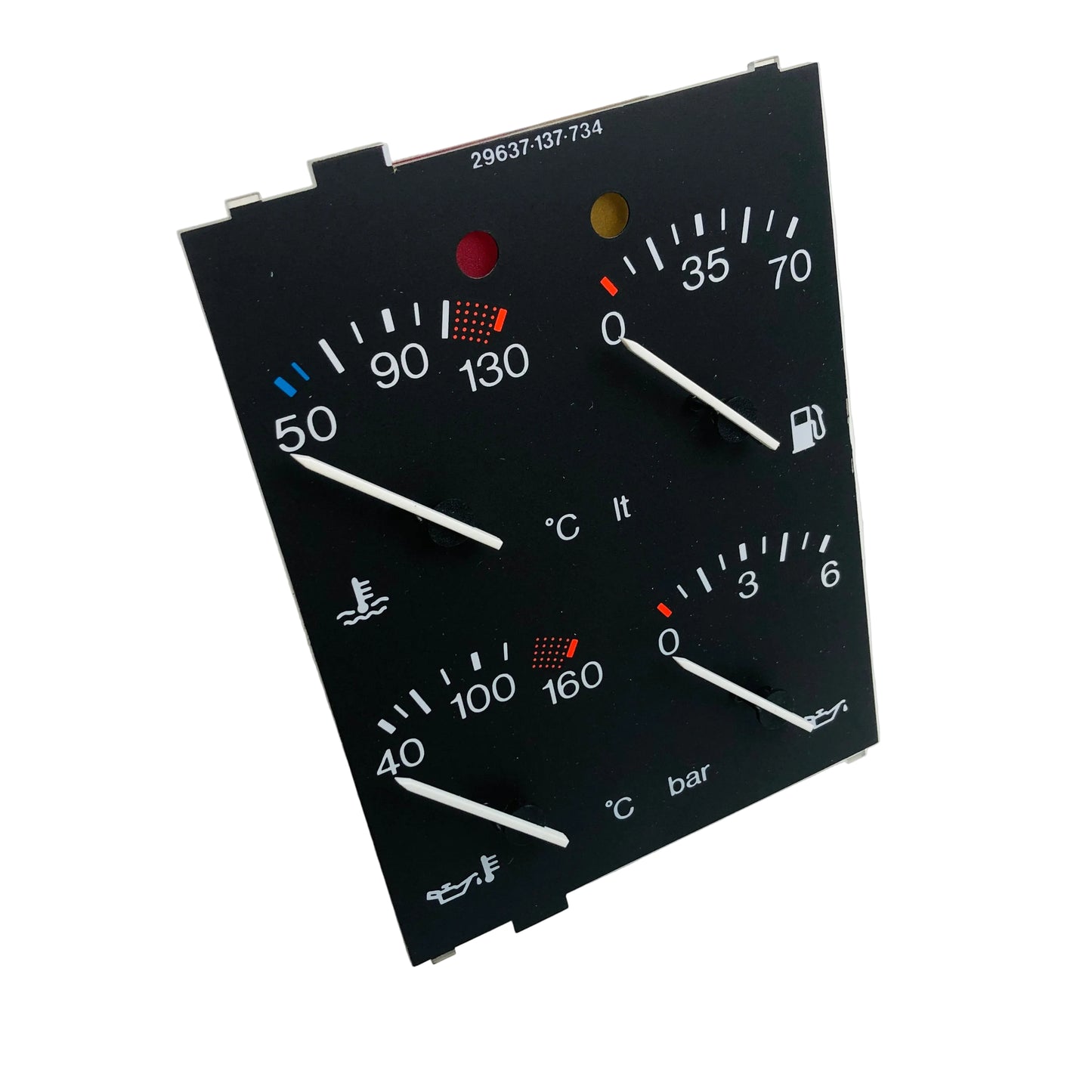 Lancia Thema Quadro Segnalazioni Temperatura Acqua, Livello Carburante, Pressione e Temperatura Olio Nuovo Originale 9941863 - Raggi's Automobilia e Ricambi Auto