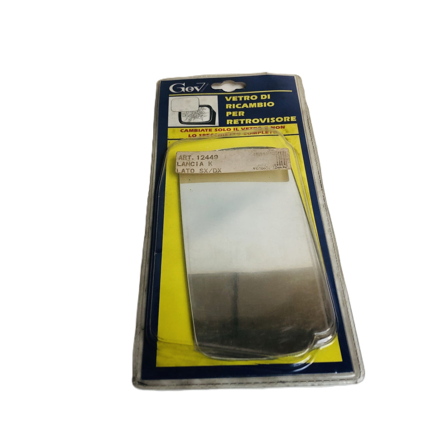 Lancia K Rearview Mirror Glass Brand GEV New Code 12449