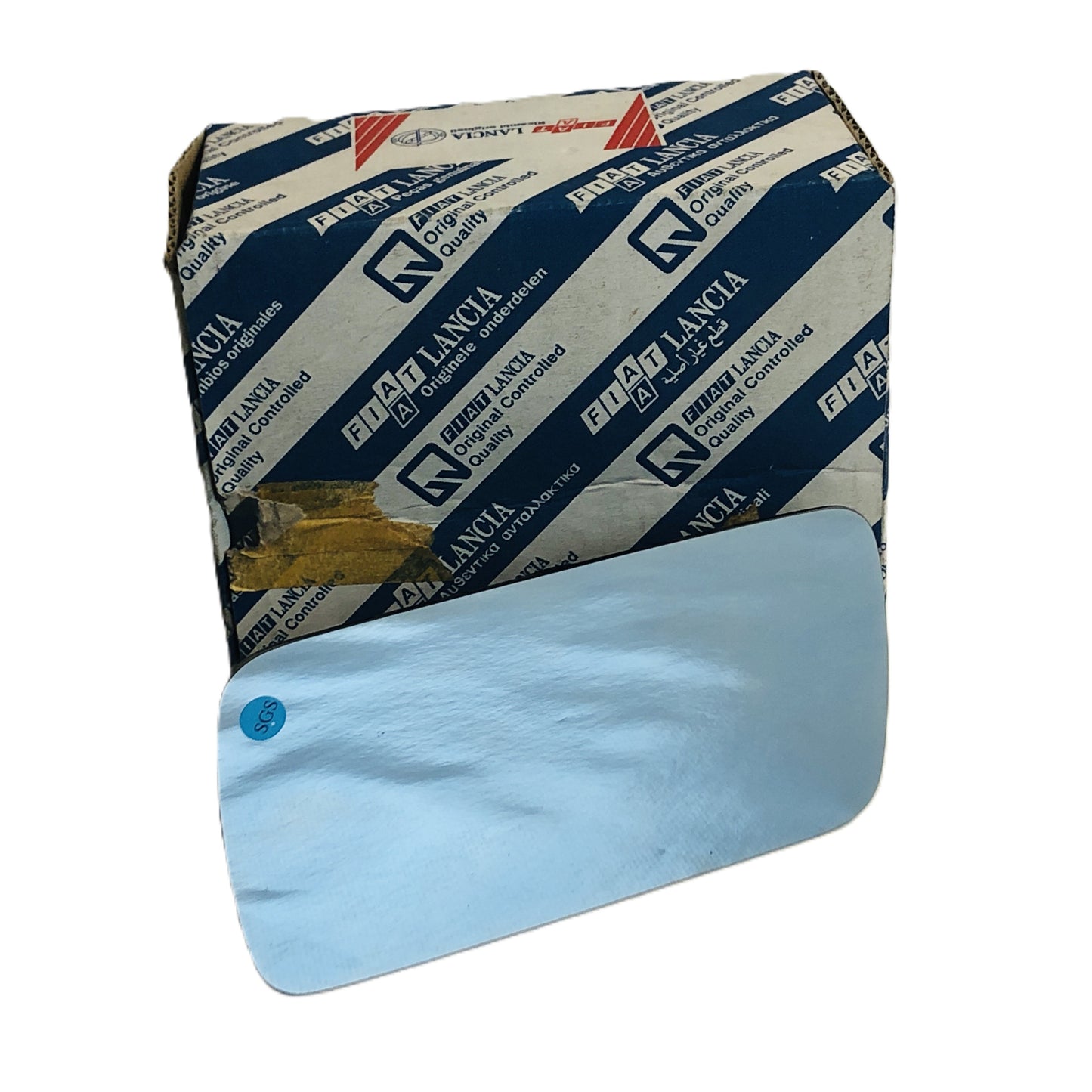 Lancia Delta and Dedra Left Rear View Mirror Glass New Original 82472368