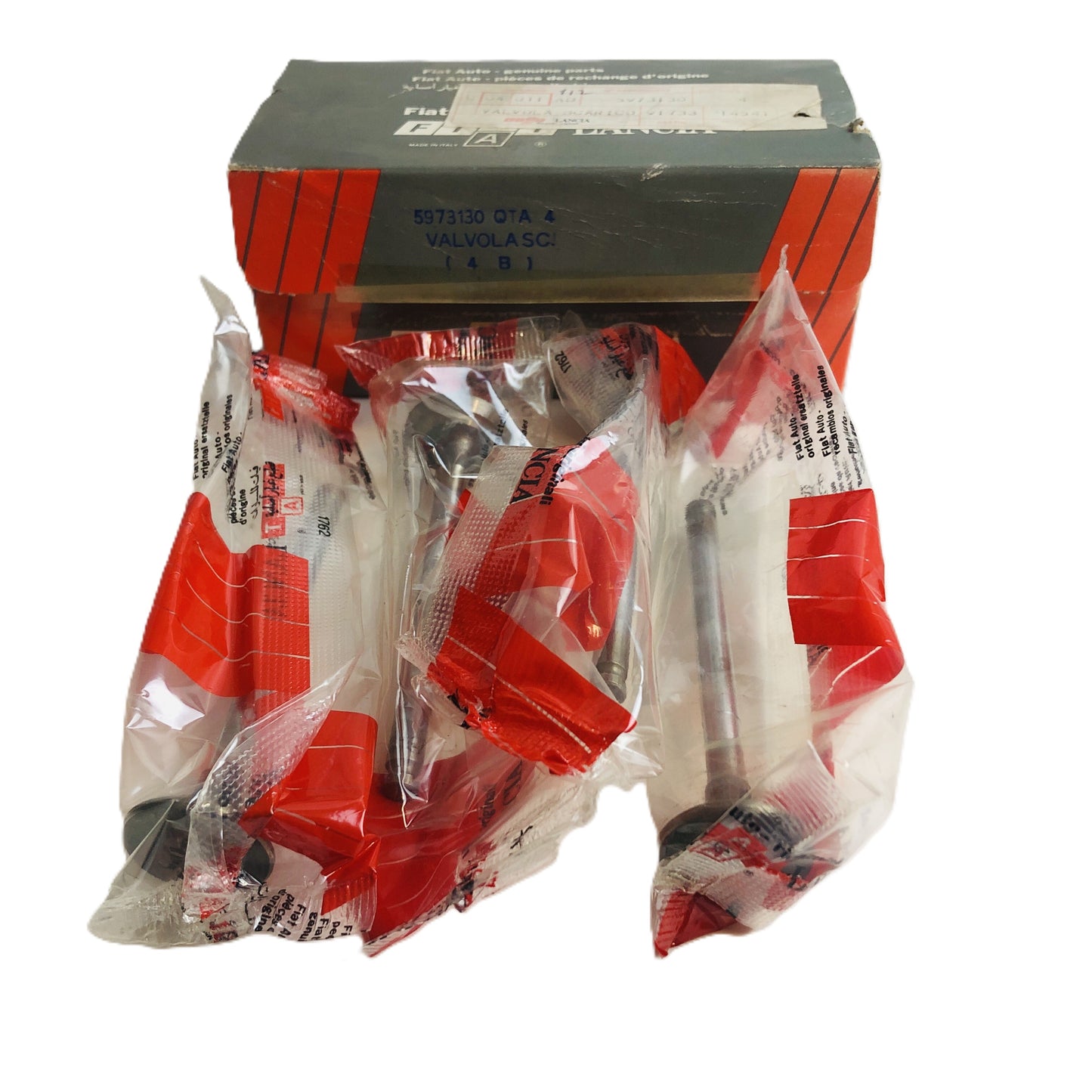 Autobianchi A112 Serie Valvole Scarico Nuova Originale 5973130 - Raggi's Collectibles' Automotive Art