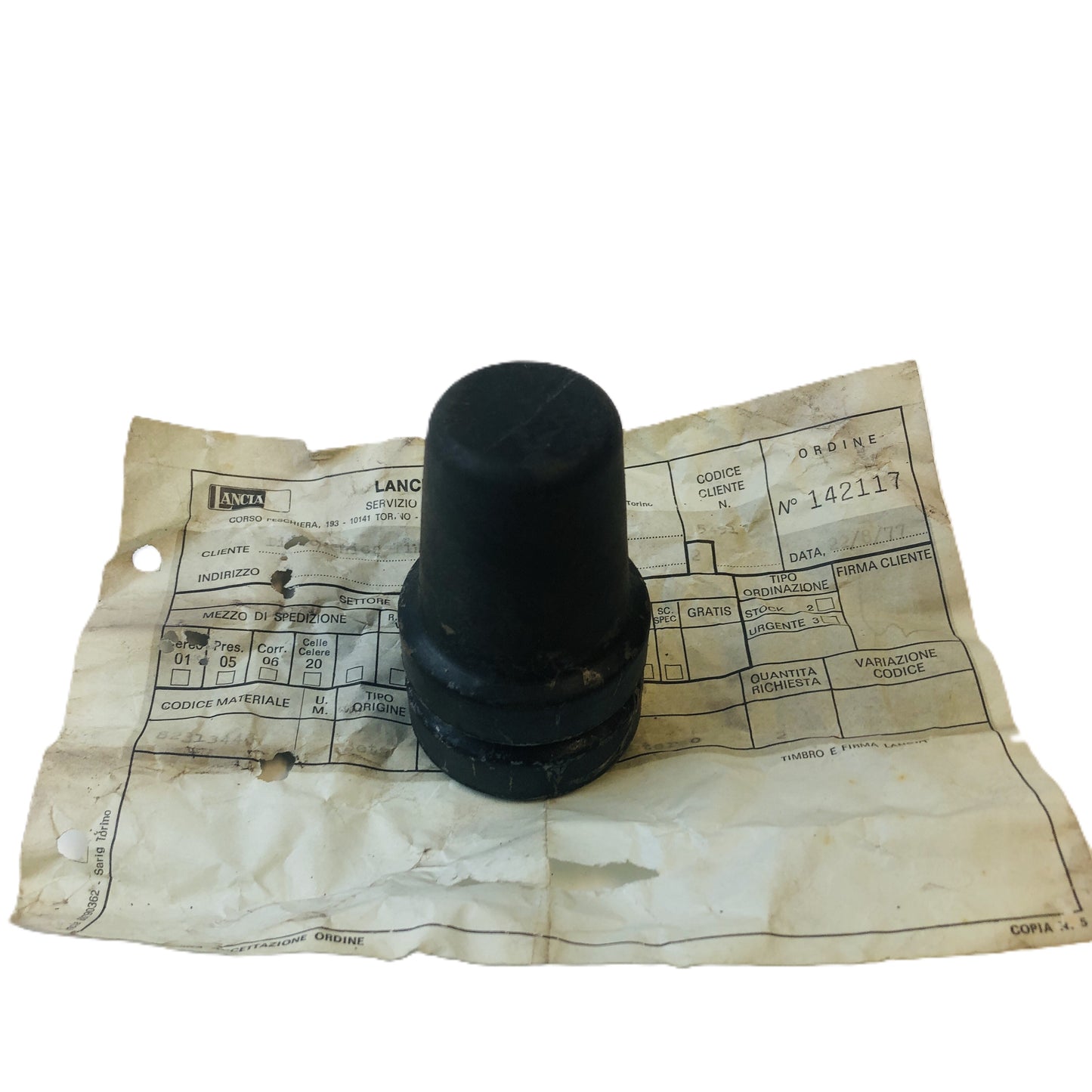 Lancia Beta 1300 e 1600 Cappuccio Cuffia Esterna Scatola Sterzo TRW Nuova Originale 82313446 - Raggi's Collectibles' Automotive Art