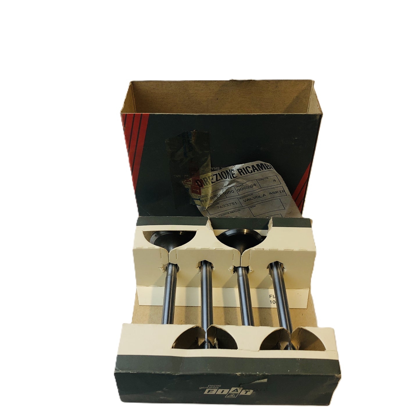 Autobianchi Y10 1300 Kit 4 Valvole Aspirazione Nuove Originali 7633751 46559031 - Raggi's Collectibles' Automotive Art