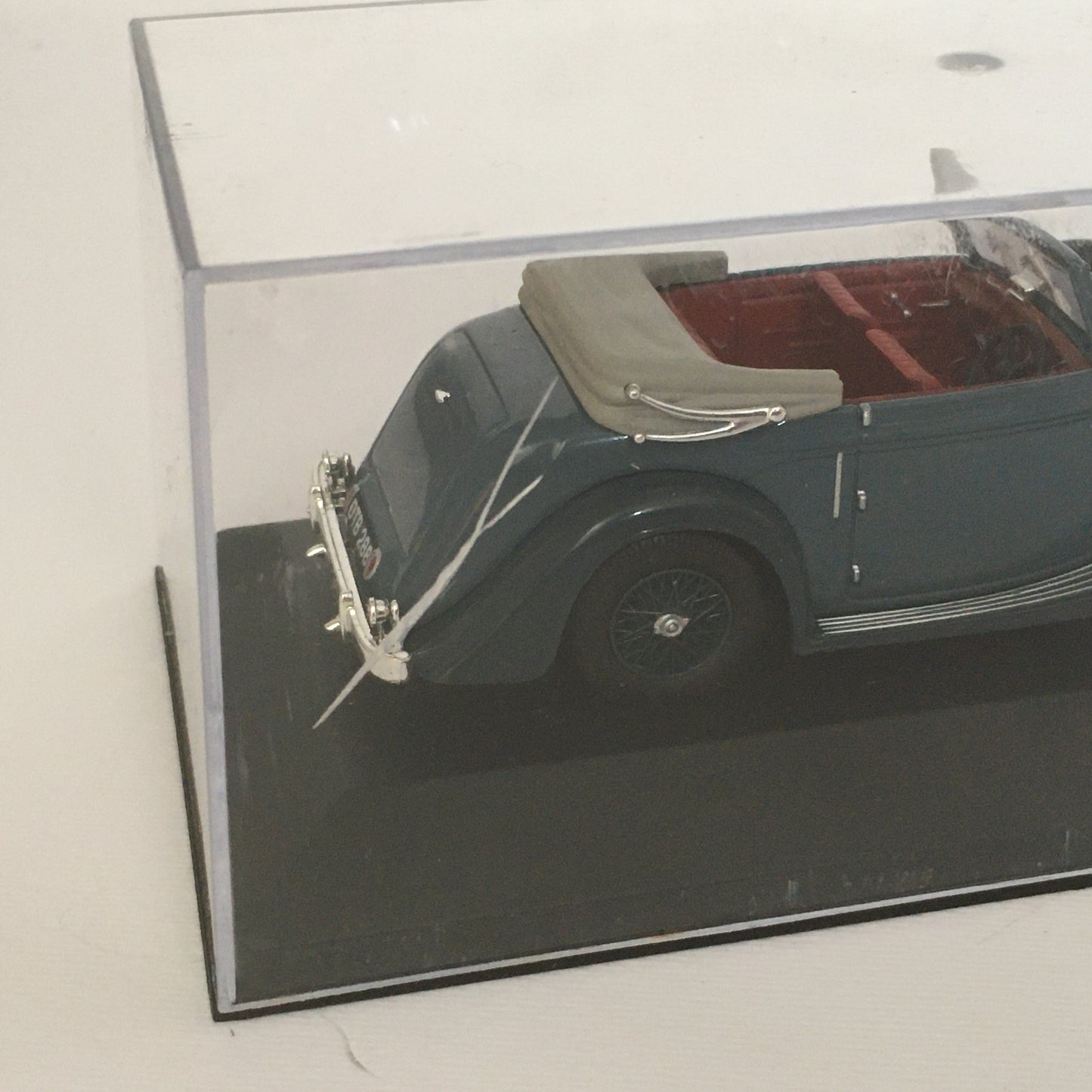Altaya, Modellino in Metallo Pressofuso Scala 1:43 Alvis 4.3 Litre Drophead Convertible 1938 - Raggi's Collectibles' Automotive Art