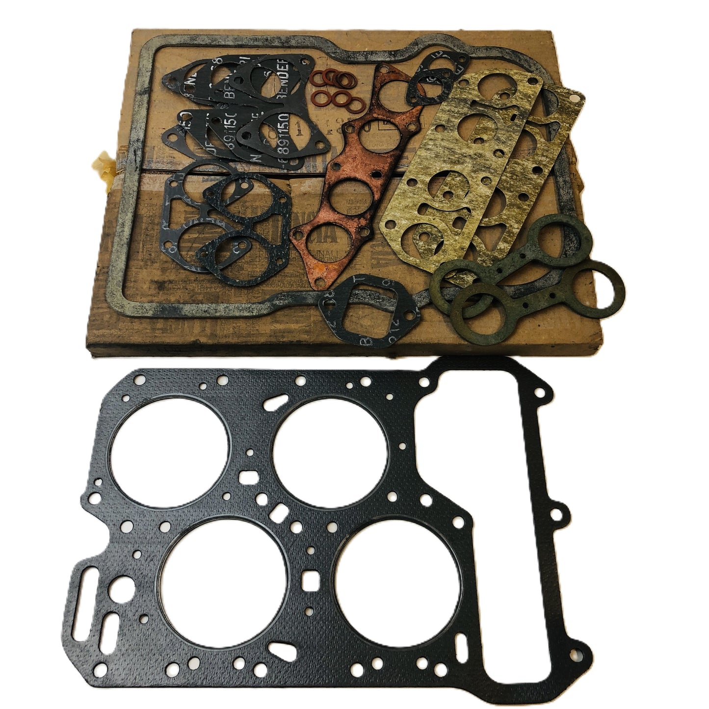 Lancia Fulvia 1600 HF Kit Guarnizioni Motore Nuovo Originale 81191370 1191370 - Raggi's Collectibles' Automotive Art