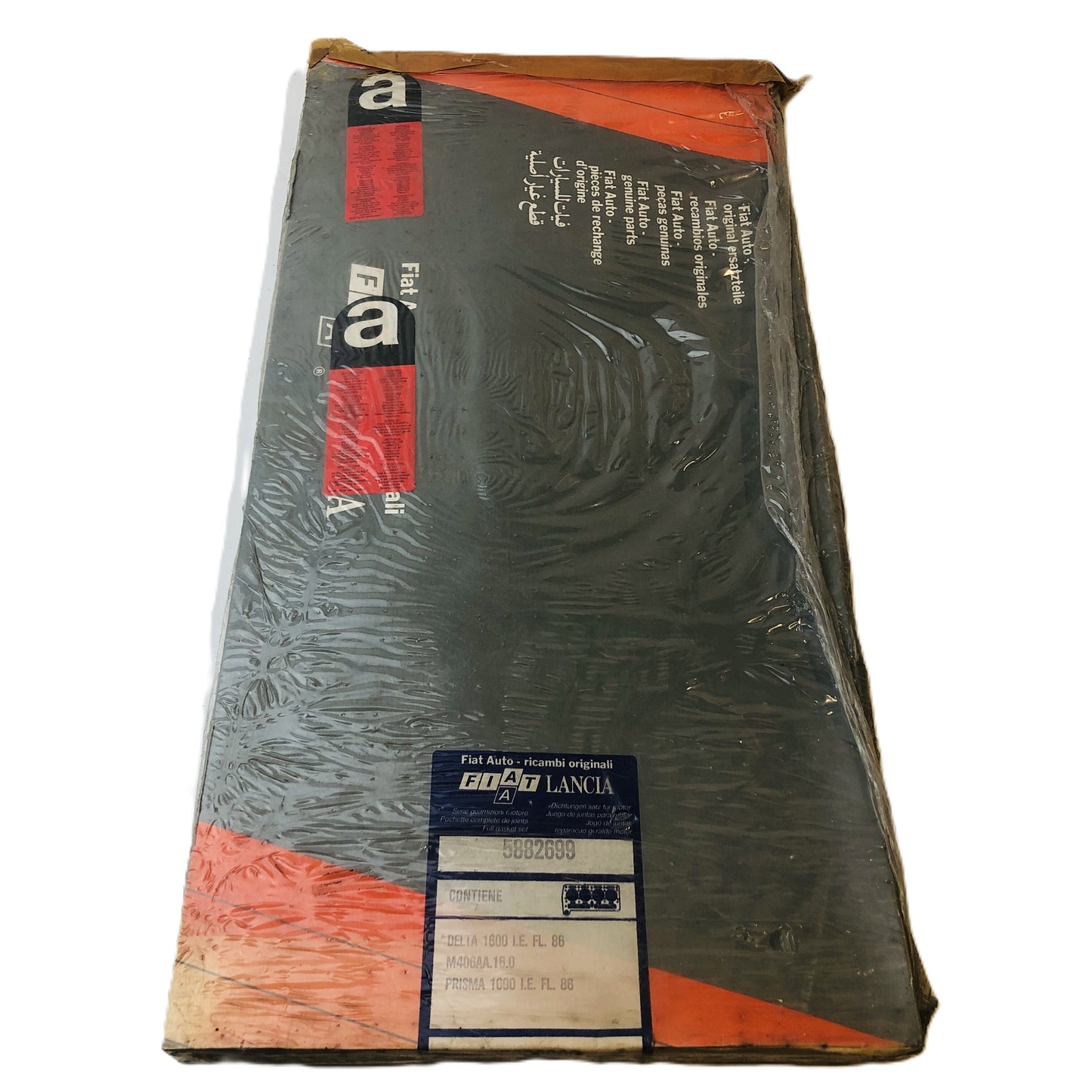 Lancia Delta 1600 IE Prisma 1600 IE Kit Guarnizioni Motore Nuovo Originale 5882699 - Raggi's Collectibles' Automotive Art