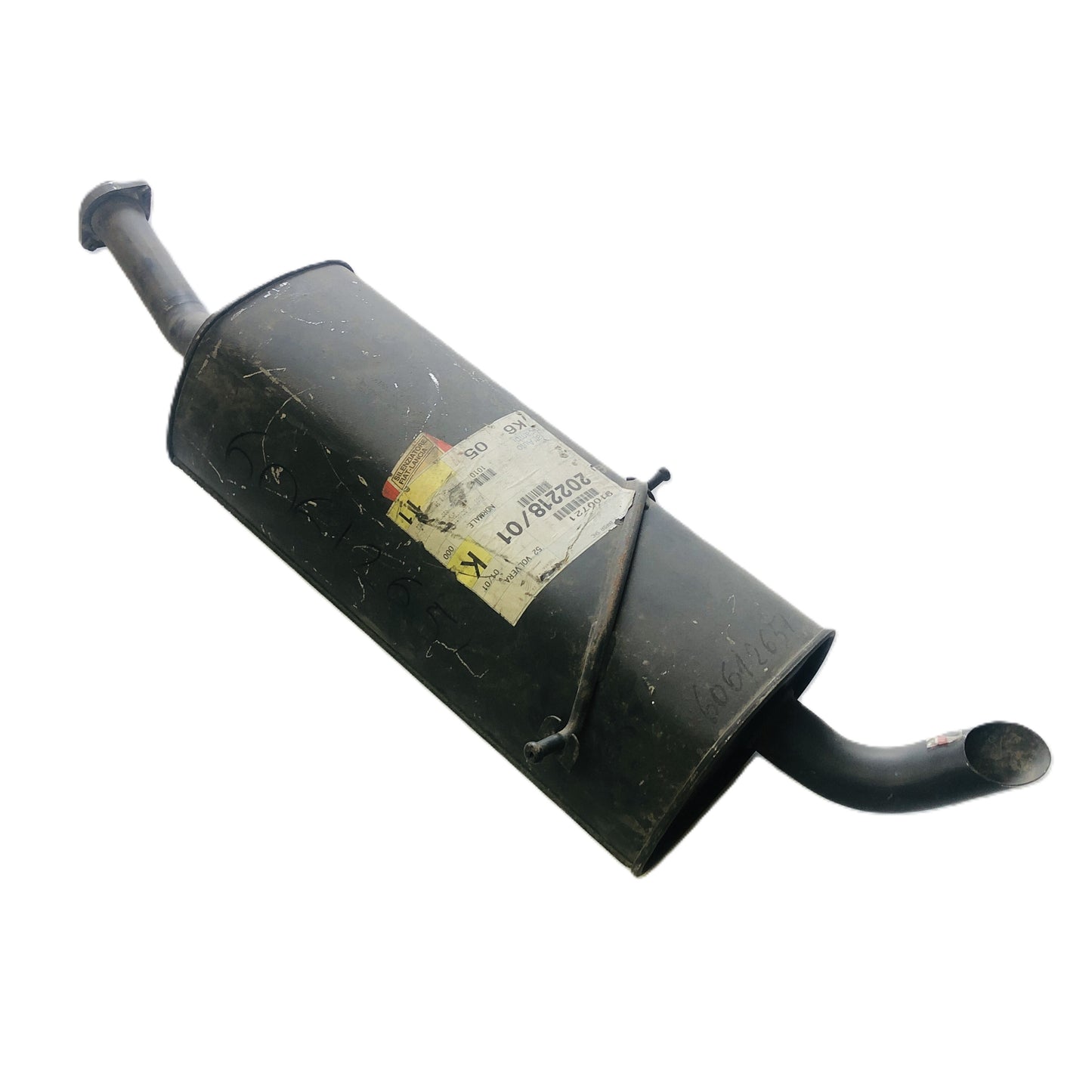 Lancia K Coupé e Berlina 2400 IE Silenziatore Posteriore Terminale di Scarico Nuovo Originale 60612651 60658959 - Raggi's Collectibles' Automotive Art