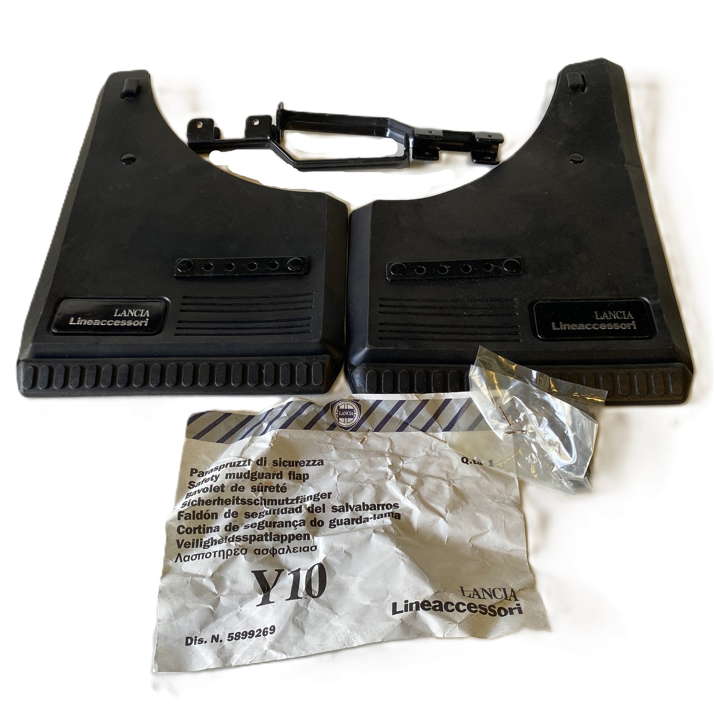 Autobianchi Y10 Paraspruzzi Anteriori Lineaccessori Nuovi Originali 5899269 - Raggi's Collectibles' Automotive Art