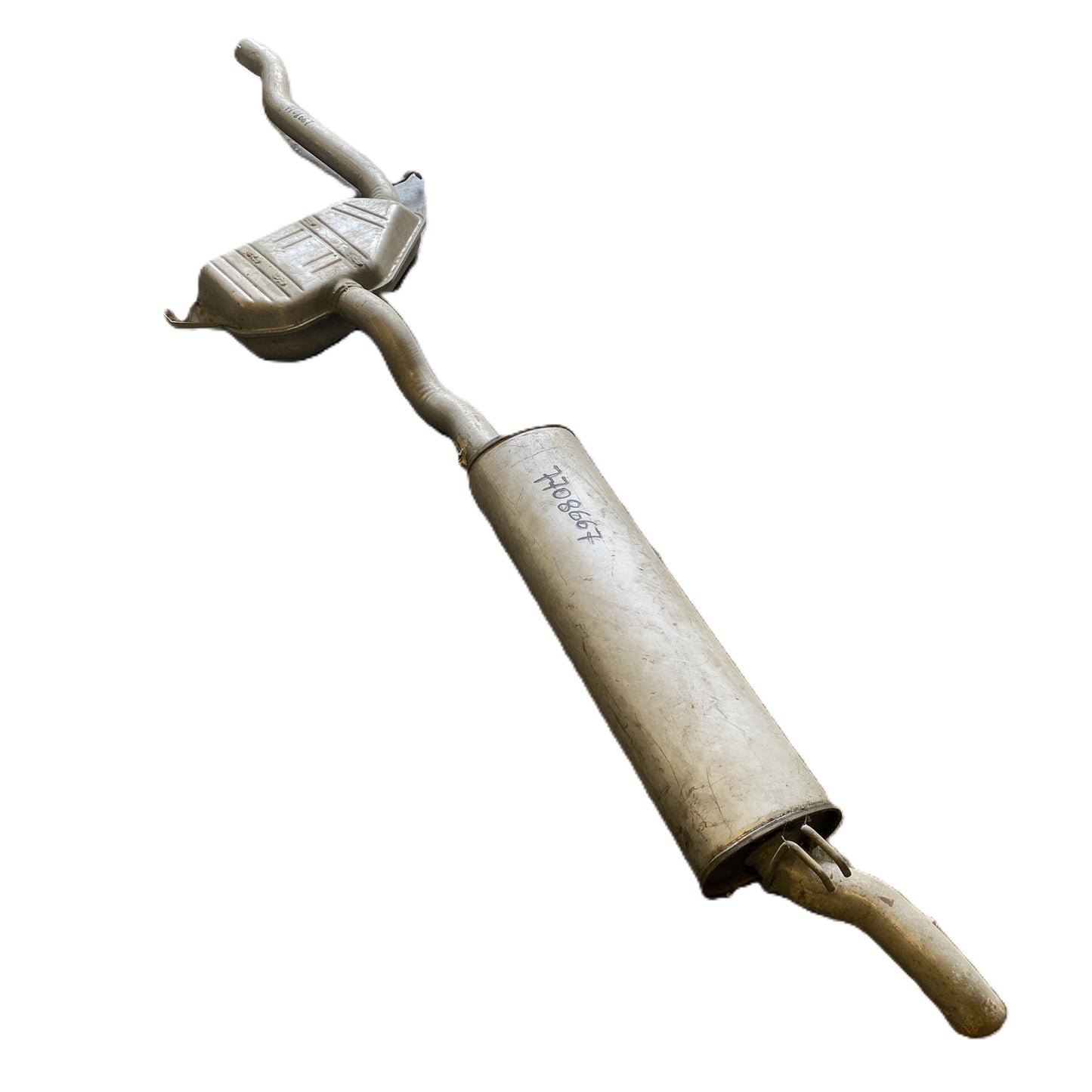 Lancia Dedra Integrale 2000 Silenziatore Supplementare Terminale di Scarico Nuovo Originale 7708667 - Raggi's Collectibles' Automotive Art