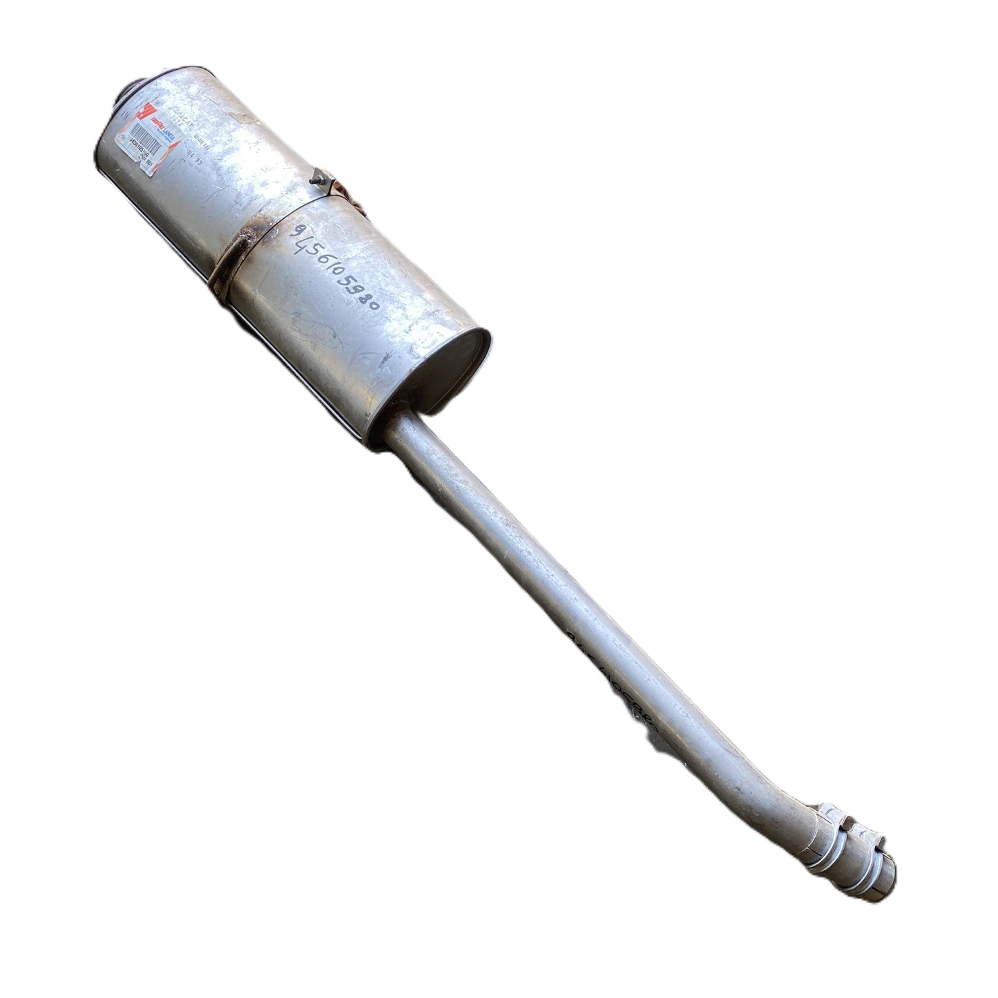 Lancia Z 2000 IE TB Fiat Ulysse Silenziatore Supplementare Centrale Nuovo Originale 9456105980 - Raggi's Collectibles' Automotive Art