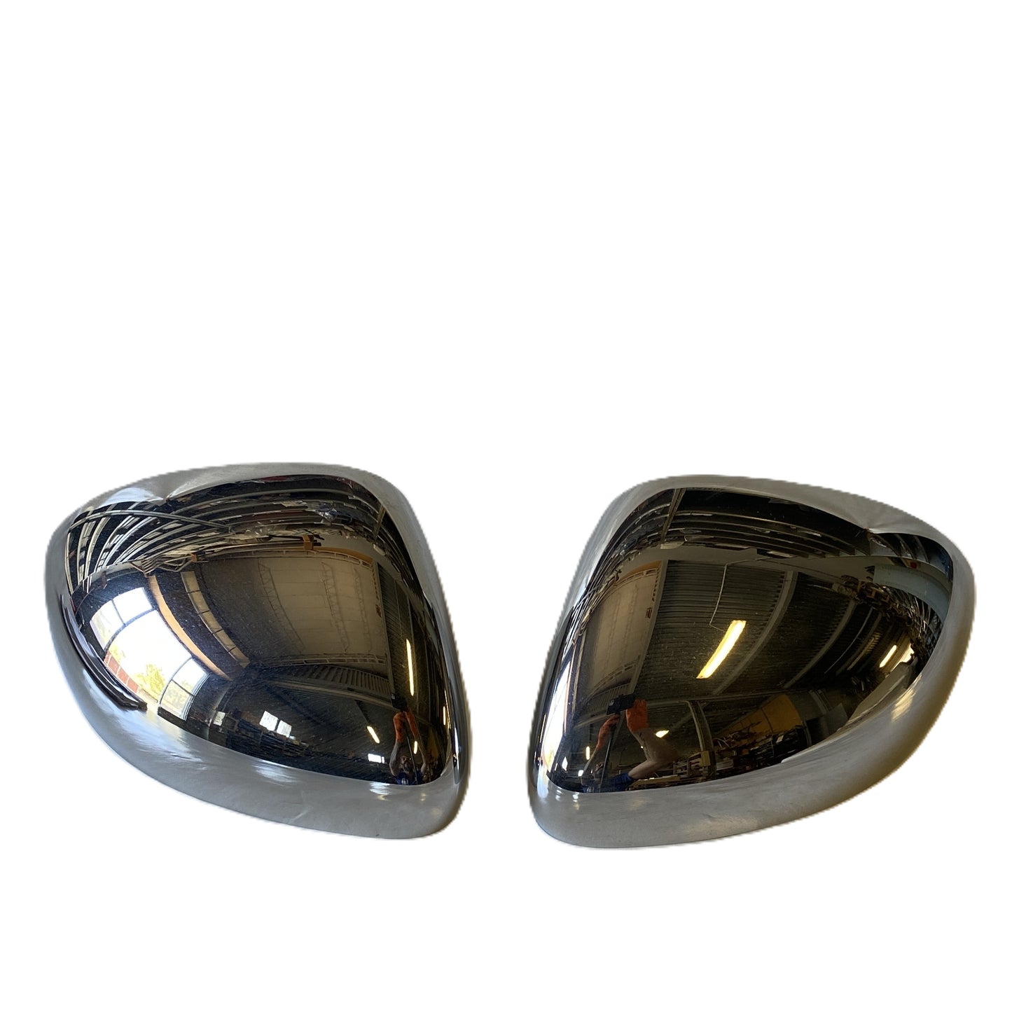 Fiat 500 X Coppia Calotte Cromate Specchietto Retrovisore Nuova Originale 50903552 - Raggi's Collectibles' Automotive Art