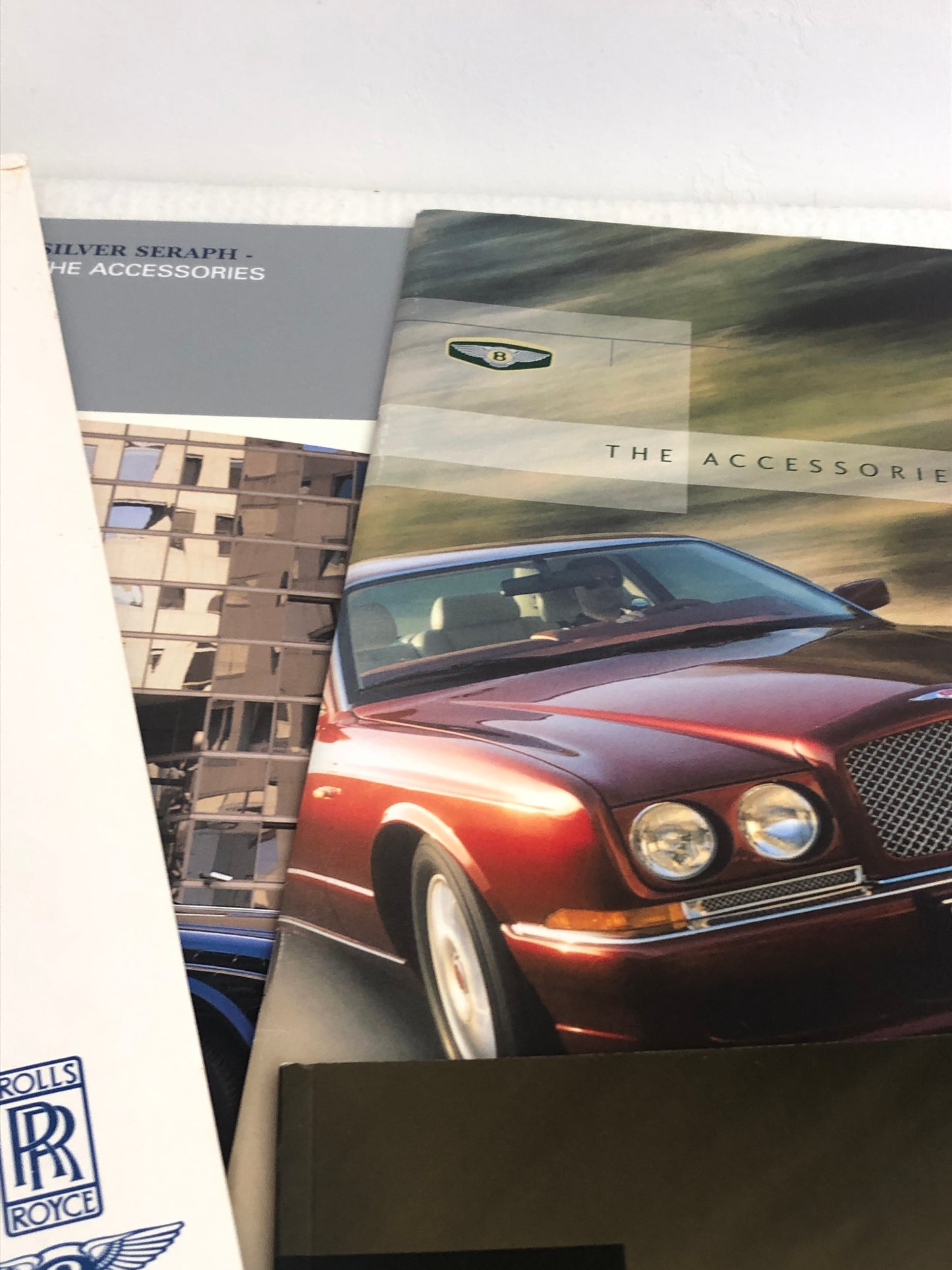 Rolls-Royce & Bentley, Documentazione Mail Bag e Brochures Inviata ai Clienti Rolls-Royce e Bentley - Raggi's Collectibles' Automotive Art