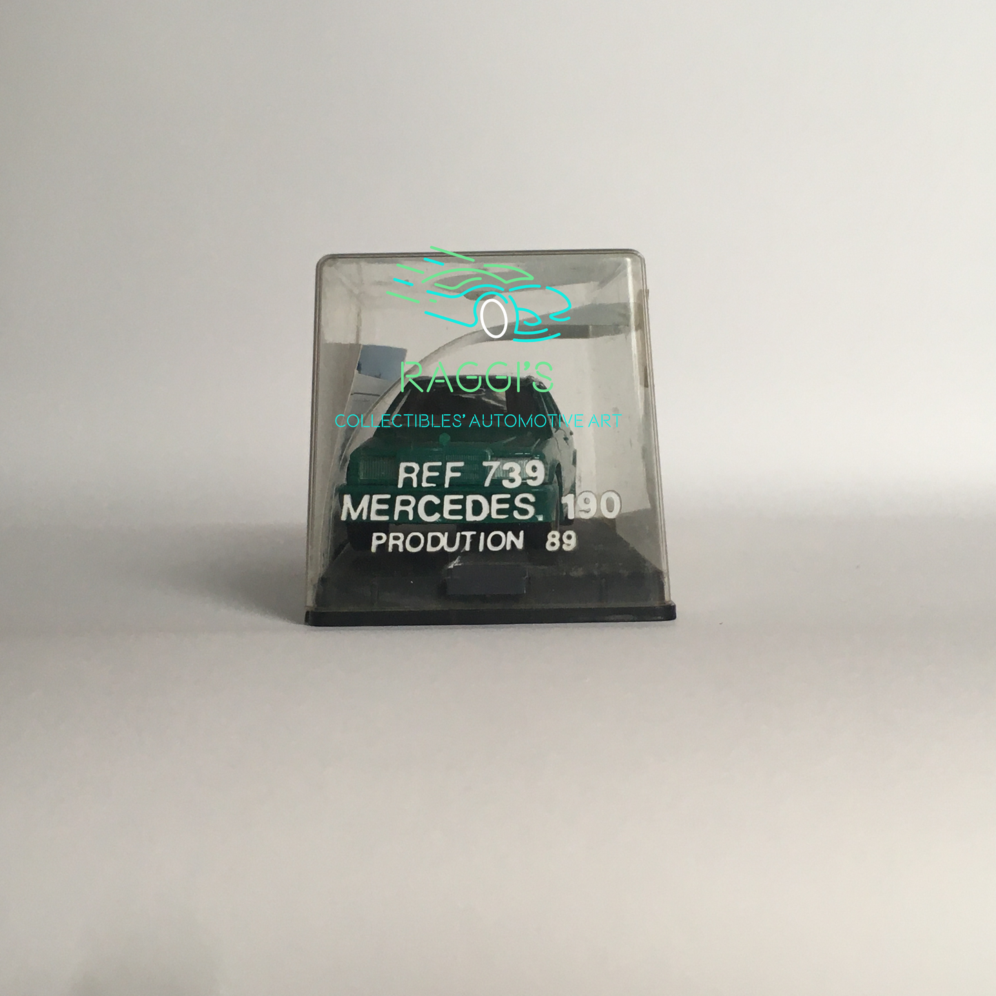 Mercedes-Benz, Modellino Verem in Metallo Pressofuso Scala 1:43 Mercedes-Benz 190 Anno 1989 - Raggi's Collectibles' Automotive Art