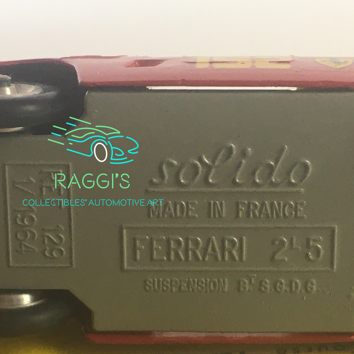 Ferrari, Modellino in Metallo Pressofuso Solido Ferrari 2 L 5 Ref. 129 Scala 1:43 - Raggi's Collectibles' Automotive Art