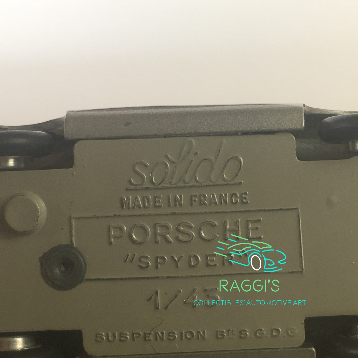 Porsche, Modellino in Metallo Pressofuso Solido Porsche Type 550 1500 RS Spyder Ref. 101 Scala 1:43 - Raggi's Collectibles' Automotive Art