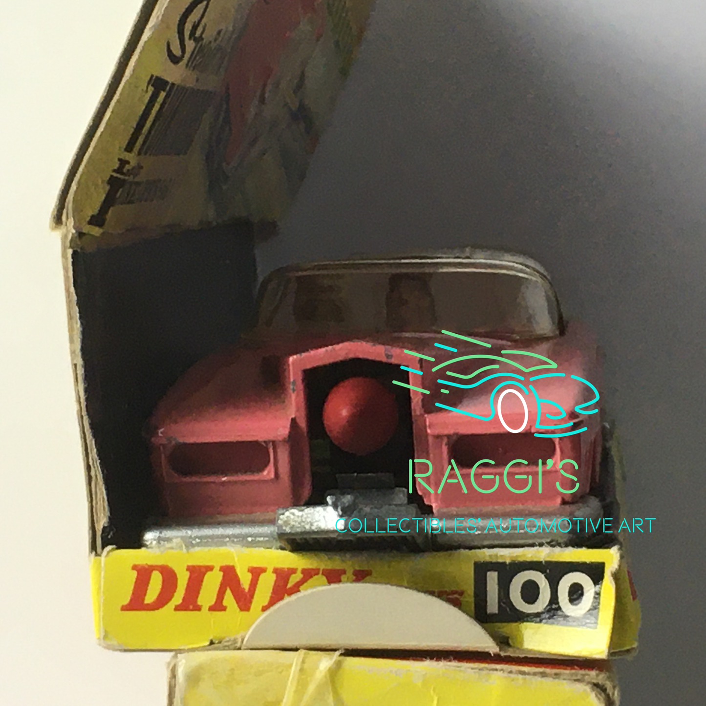 Lady Penelope, Modellino in Metallo Pressofuso Dinky Toys Lady Penelope FAB 1 Ref. 100 Anno 1966 Gift Box - Raggi's Collectibles' Automotive Art