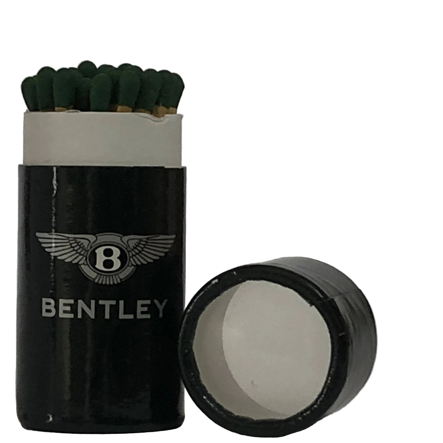 Bentley, Scatola di Fiammiferi con Scritta e Logo Bentley di Colore Argento - Raggi's Collectibles' Automotive Art