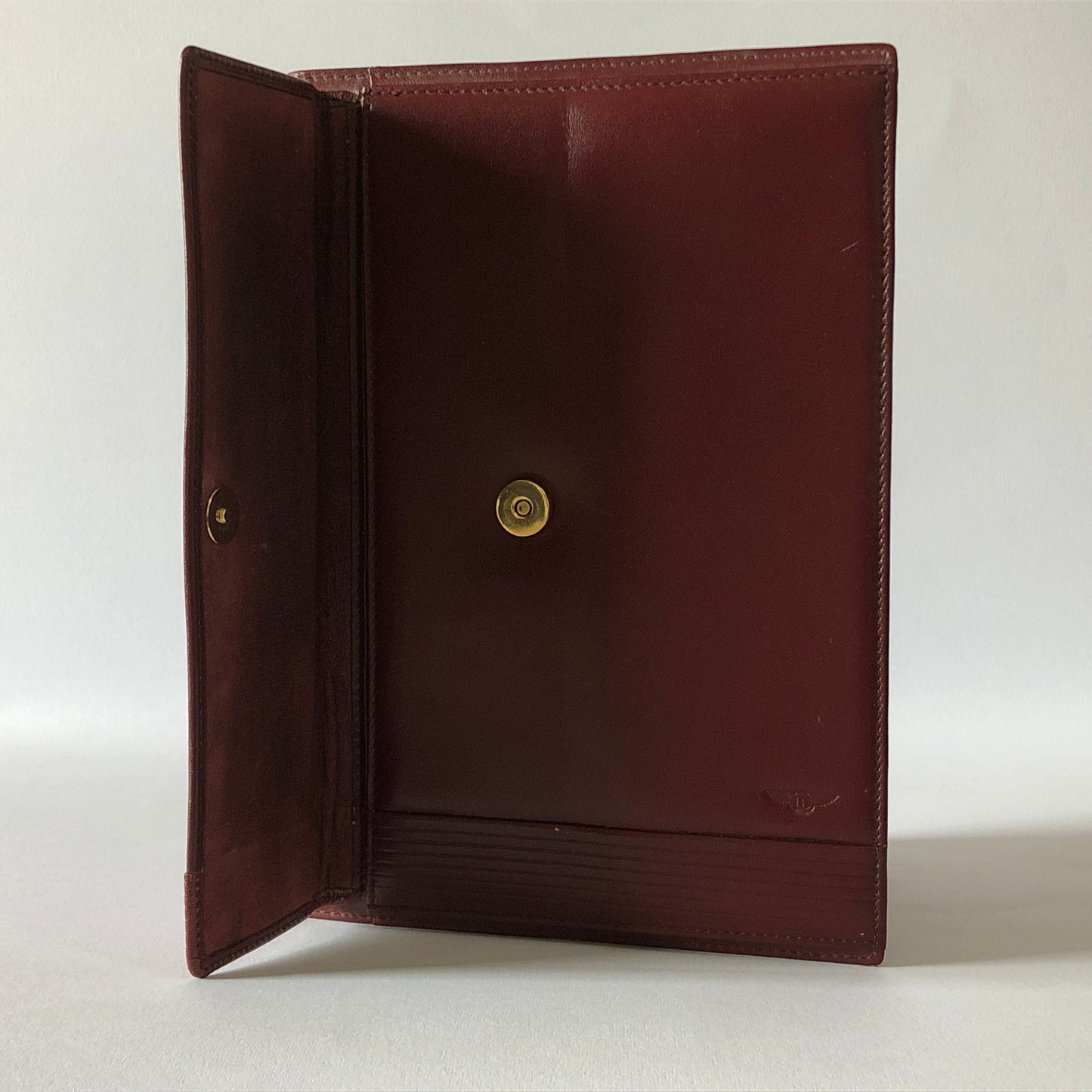 Bentley, Custodia per Agenda o Block-Notes in Pelle Rossa con Logo Bentley Impresso - Raggi's Collectibles' Automotive Art