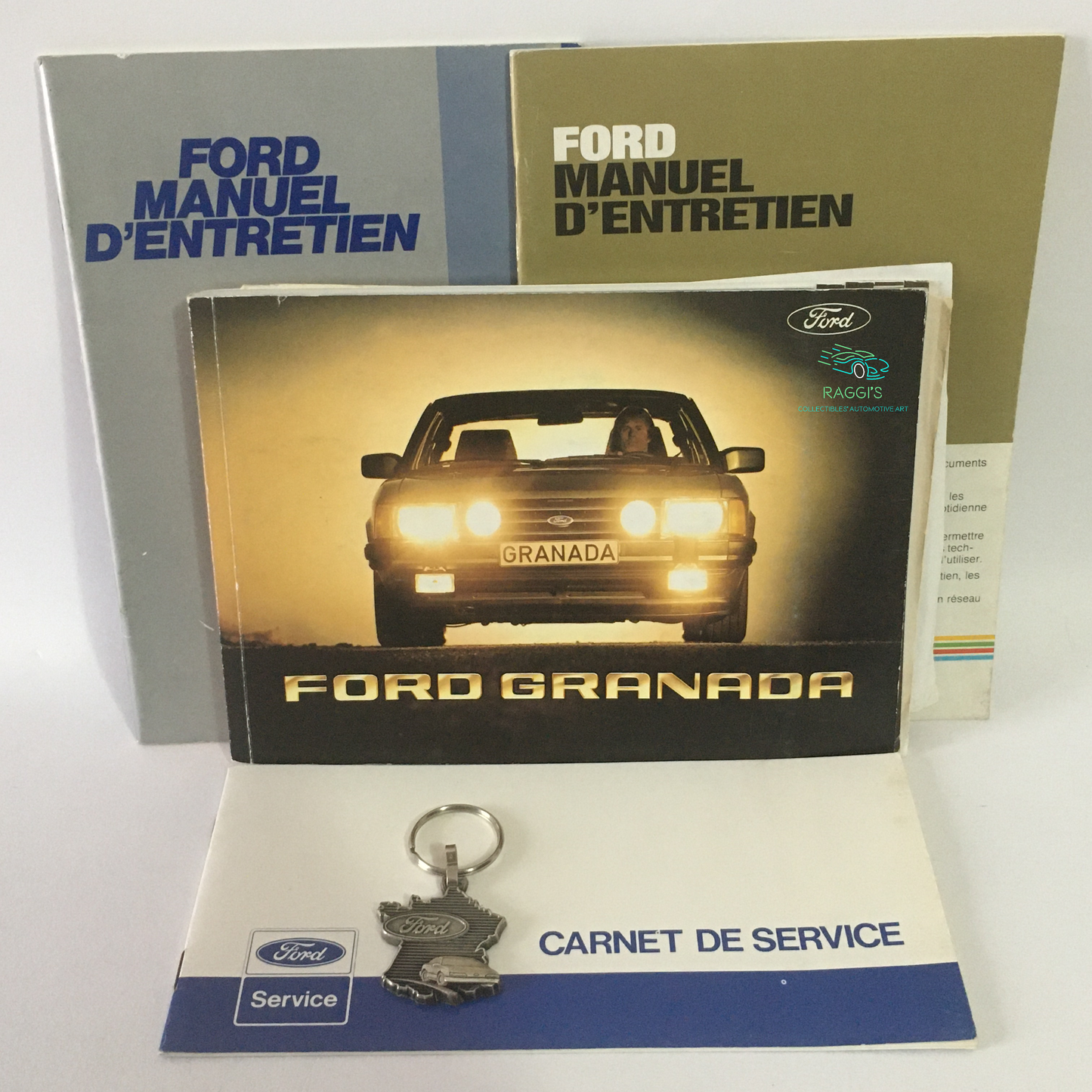 Ford, manuale uso e manutenzione Ford Granada, libretto manutenzioni, manuale manutenzioni - Raggi's Collectibles' Automotive Art