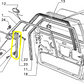 Lancia Thema Fiat Croma Canalino Interno Porta Portiera Sportello Anteriore Destro 82407253 7791592