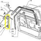 Lancia Thema Fiat Croma Canalino Vetro Anteriore Sinistro Nuovo Originale 82420269 82452220