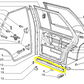 Lancia Thema Fiat Croma Guarnizione di Tenuta Sottoporta Posteriore Destra Nuova Originale 82445301