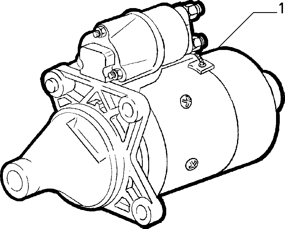 Lancia Ypsilon Fiat Panda Idea Bosch Starter Motor 51772325 51832950 51890631 55192483