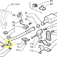 Lancia K and Lybra Exhaust Pipe Bracket New Original 60611405