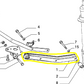 Lancia Thema Left Rod Rear Suspension Tie Rod New 82480032 82480031