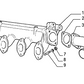 Lancia Thema TD Fiat Croma and Ducato Intake Manifold Seal Gasket New Original 98425767 4279436