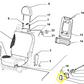 Fiat Multipla Front and Rear Seat Covering New Original 50045014