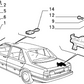 Lancia Thema K Delta Dedra Receptacle New Original 5960983 7570996