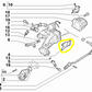 Lancia Delta and Musa Heat Exchanger EGR Valve Support Seal Gasket New Original 71753783