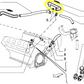 Lancia Thema 8.32 Ferrari Tubo Flessibile Destro Impianto Lubrificazione Nuovo Originale 46132429