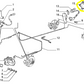 Fiat Croma Rear Brake ABS Sensor Collar New Original 60811895