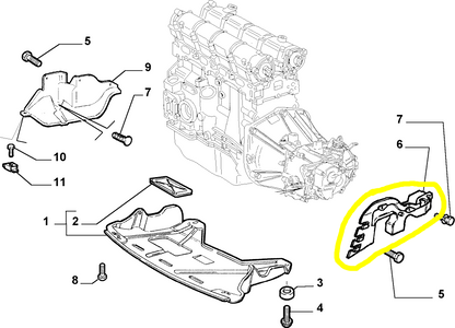 Lancia Delta e Dedra Riparo Scatola Cambio Nuovo Originale 7768870 46558462