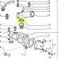 Lancia Delta Integrale Evoluzione and R86 Water Pump Thermostat Seal Gasket New Original 5949822 60800134