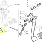 Lancia K Clutch Pedal Switch New Original 60662905