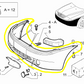 Lancia Y Front Bumper New Original Spare Part Code 712165099