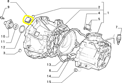 Autobianchi Y10 Gearbox Plug New Original 7650065 5999037