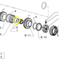 Lancia Delta Integrale and Evoluzione 5th Speed Gear Roller Cage Bush New Original 7705068 5953100