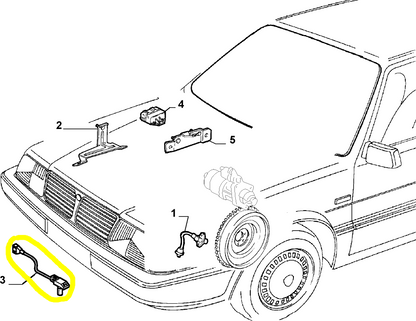 Lancia Thema TD Fiat Croma TD Crankshaft Pulse Sensor New Original 7721274