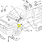 Lancia Delta Integrale Evoluzione R86 Brake Pedal Switch Bush New Original 4345644 4356091