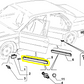 Lancia Delta and Dedra Front Left Door Seal Gasket New Original 82466336