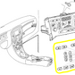 Lancia Lybra Elegance Climate Control Button Kit New Original 71734838