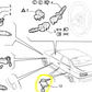 Lancia Delta and Dedra Door Open Signal Switch New Original 82486100
