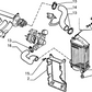 Lancia Delta Integrale and R86 Heat Exchanger Bracket New Original 82419629